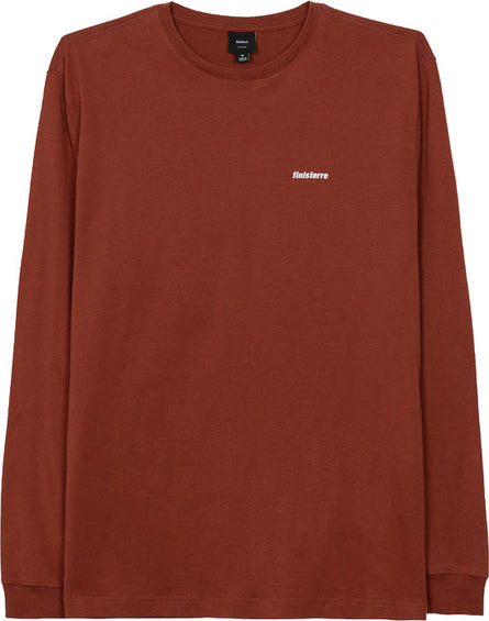 Finisterre T-shirt à manches longues avec logo Harlyn - Homme