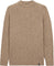 Finisterre Chandail à col rond Furlong - Homme - Taupe