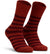Finisterre Chaussettes Ridded - Unisexe - Terracotta - Plum