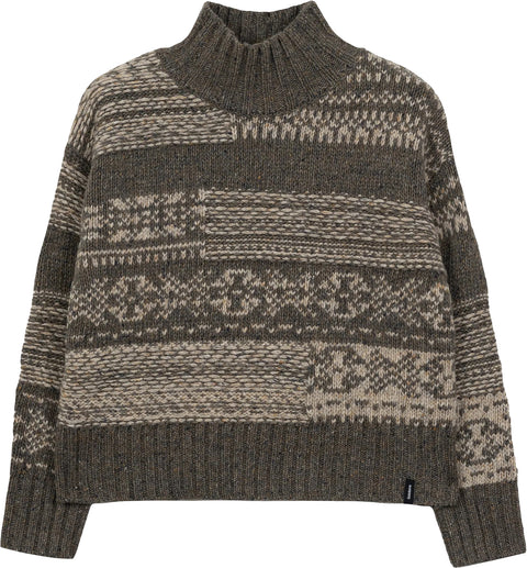 Finisterre Chandail Idless Broken Fair Isle - Femme