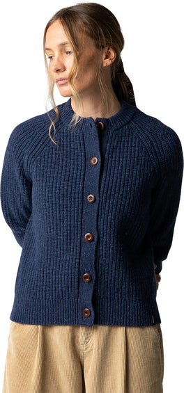 Finisterre Cardigan à col rond Mora - Femme