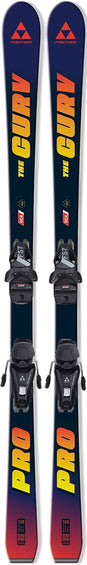 Fischer Skis Curv Pro JR avec fixations de ski FS7 GW CA JRS - Jeune