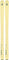 Fischer Ski Ranger 84 - Femmes - Light Yellow - Black