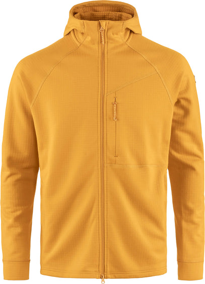 Fjällräven Chandail à capuchon en molleton Abisko Grid - Homme