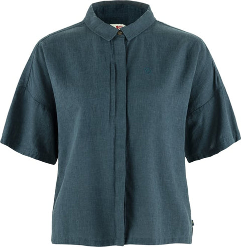 Fjällräven Chemise à manches courtes en chanvre Övik Camp - Femme