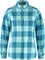 Fjällräven Chemise en flanelle épaisse Övik - Femme - Dawn Blue - Breeze Blue