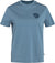 Fjällräven T-shirt Fox Boxy Logo - Femme - Dawn Blue