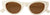 French Kiwis Lunettes de soleil Camille - Femme - Cream - Brown