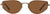 French Kiwis Lunettes de soleil Dakota - Femme - Matt Bronze - Brown