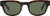 French Kiwis Lunettes de soleil Francis - Unisexe - Dark Tortoise - Green