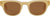 French Kiwis Lunettes de soleil Francis - Unisexe - Honey - Brown