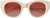 French Kiwis Lunettes de soleil Jackie - Femme - Cream - Gradient Burgundy