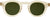 French Kiwis Lunettes de soleil Jude - Unisexe - Champagne - Green