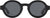 French Kiwis Lunettes de soleil Lola - Unisexe - Black - Grey