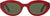 French Kiwis Lunettes de soleil Monroe - Femme - Cherry - Green