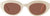 French Kiwis Lunettes de soleil Monroe - Femme - Cream - Brown