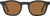 French Kiwis Lunettes de soleil Thomas - Unisexe - Dark Grey - Brown