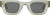 French Kiwis Lunettes de soleil Valentin - Unisexe - Clear Olive - Grey