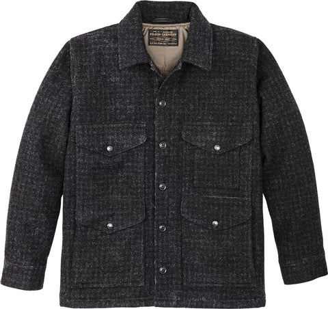 Filson Manteau isolé en laine Mackinaw Cruiser - Homme