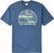 Filson T-shirt graphique à manches courtes Frontier - Homme - Light Blue - Mountain Lake
