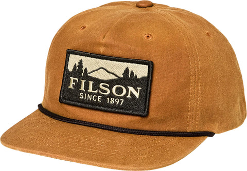 Filson Casquette de camionneur cirée - Unisexe