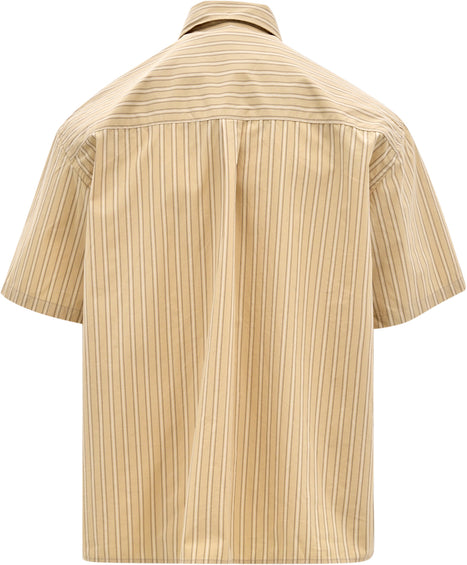 forét Chemise à manches courtes en popeline Rose - Homme