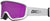 Giro Lunettes de ski Chico 2.0 - Jeune - White - Amber Pink Stacked - Amber Pink