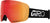 Giro Lunettes de ski Contour - Homme - Black - White Ember Wordmark - Vivid Ember - Vivid Infrared