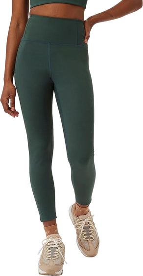 Girlfriend Collective Legging à taille haute compressif Earth - Femme