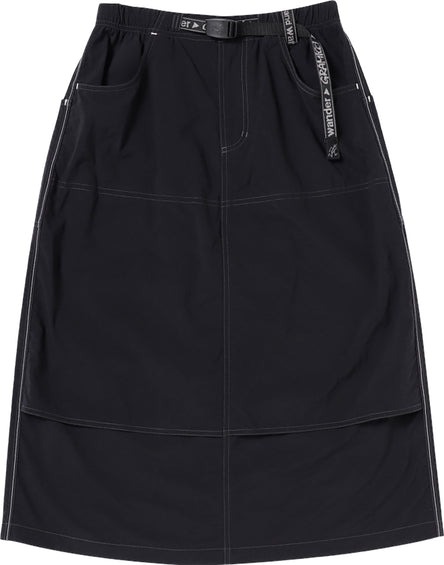 Gramicci Jupe en nylon à genoux renforcés Gramicci x and wander - Femme