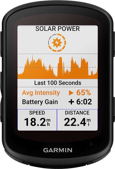 Garmin Cyclomètre Edge 840 Solar