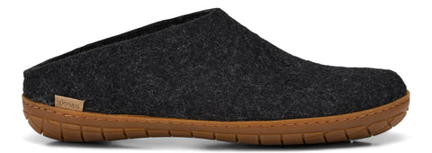 Glerups Pantoufles à semelle en caoutchouc - Unisexe