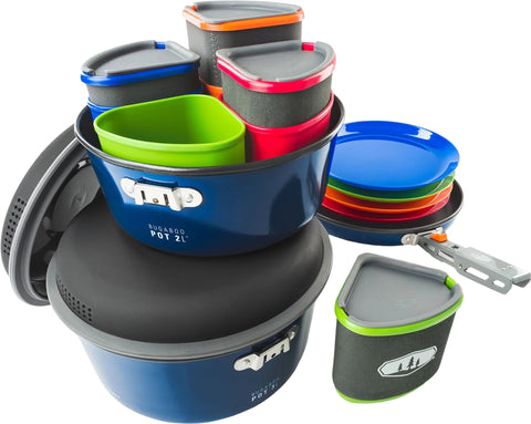 GSI Outdoors Ensemble de cuisine en céramique pour camping Bugaboo