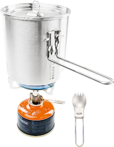 GSI Outdoors Ensemble de système de cuisson Glacier Stainless Explorer