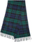 Gloverall Écharpes Tartans surdimensionnées en laine d'agneau - Black Watch