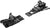 HEAD Fixations de ski Almonte 10 PT - Black - Metal Grey