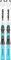HEAD Skis Supershape JRS avec fixations de ski JRS 7.5 - Jeune - Speed Blue - White