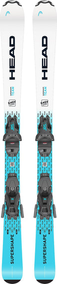 HEAD Skis Supershape Team Easy avec fixations de ski JRS 4.5 - Jeune