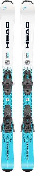 HEAD Skis Supershape Team Easy avec fixations de ski JRS 7.5 - Jeune