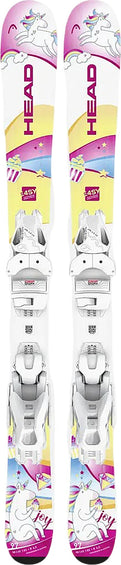 HEAD Skis Unicorn avec fixations de ski JRS 4.5 GW CA - Jeune