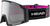 HEAD Lunettes de ski Neves Pro 5K Race avec verres de rechange - Chrome - Vis Red