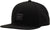 Herschel Supply Co. Casquette à 6 panneaux Whaler - Unisexe - Black Tonal
