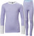 Helly Hansen Ensemble Mi-Épais Lifa Merino - Grand Enfant - Bright Lavender