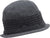 Harricana Chapeau cloche en laine douce Clara - Femme - Charcoal