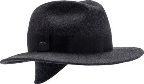 Harricana Chapeau fedora avec oreillettes Fearn - Unisexe