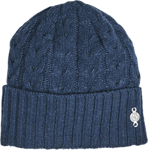 Harricana Tuque en tricot torsadé en cachemire recyclé