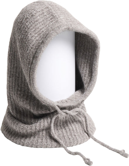 Harricana Passe-montagne en tricot uni Burli - Femme