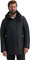 Hunter Manteau de pluie long imperméable matelassé et caoutchouté Sam - Homme - Black