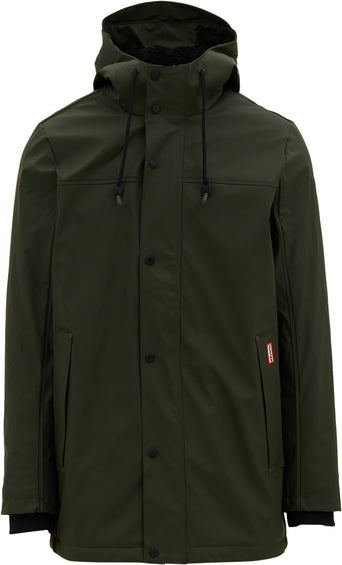 Hunter Manteau de pluie long imperméable matelassé et caoutchouté Sam - Homme