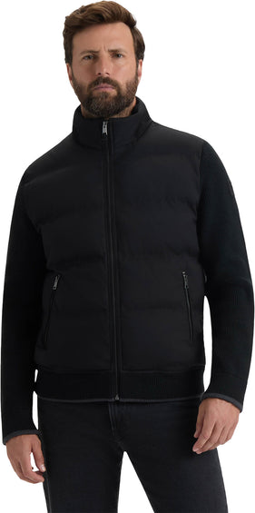 Hunter Veste matelassée avec manches en tricot Grafton - Homme